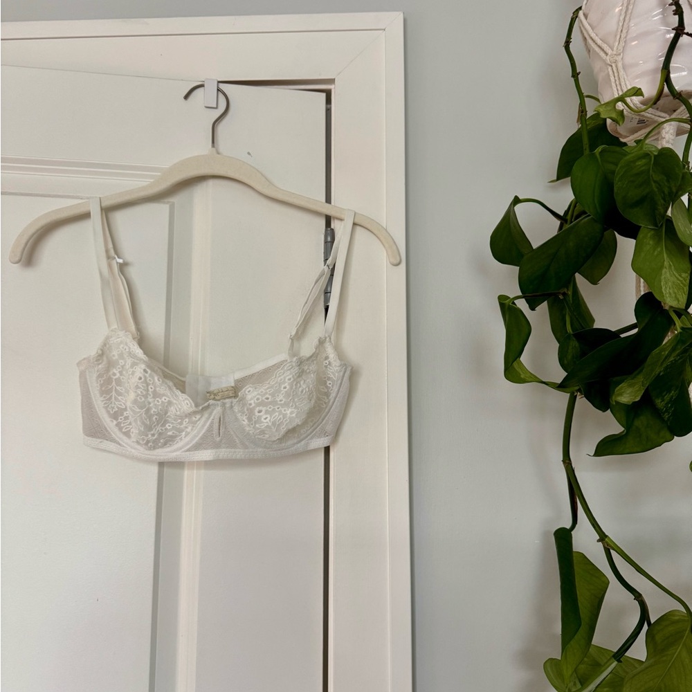 free people intimately Ivory Lace bra